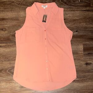 🆕 NWT Express Portofino Sleeveless Shirt